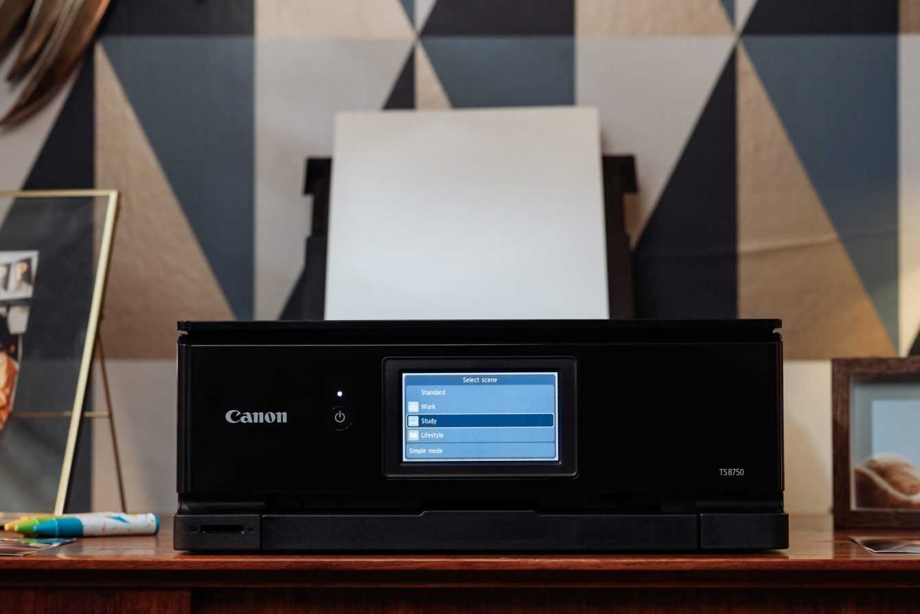 Canon PIXMA TS8750: the new photo printer