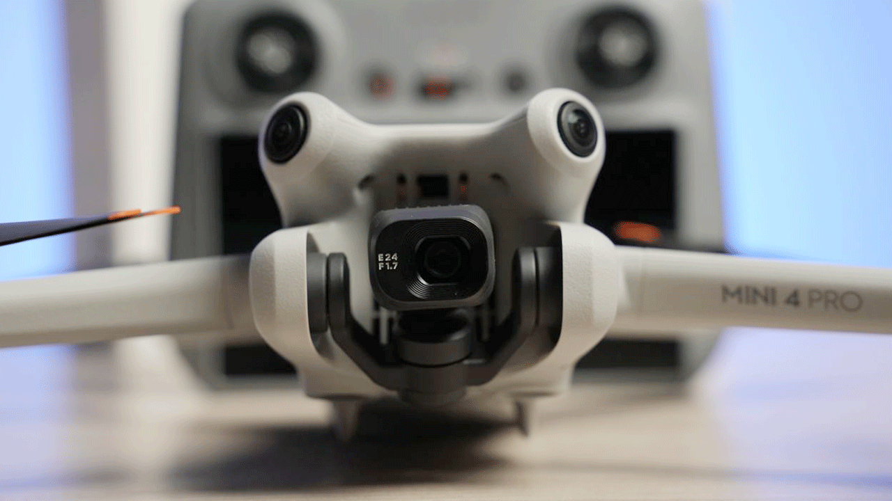 DJI Mini 4 Pro slow