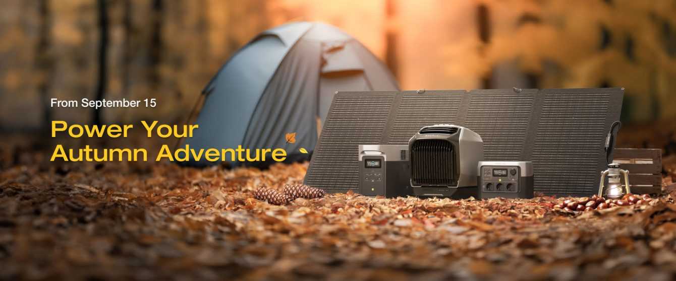 Energize your autumn adventures with EcoFlow promotions