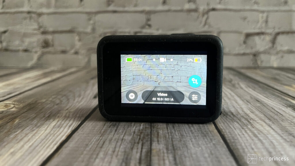 GoPro Hero 12 Black recensione display