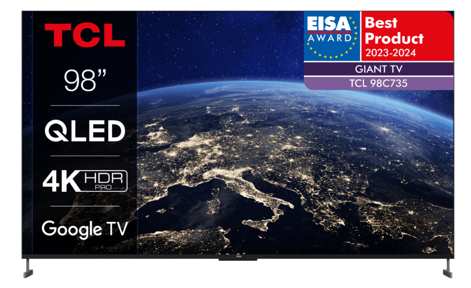 TCL winner of three very important awards from the EISA Awards