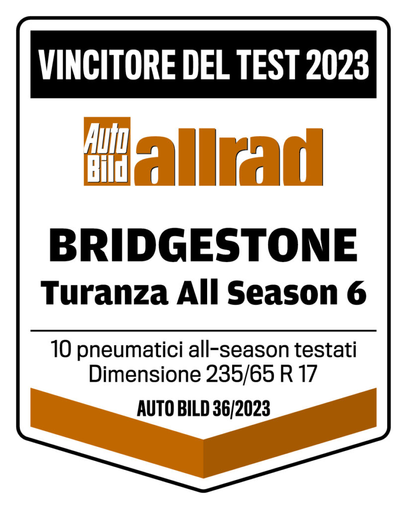 Bridgestone Turanza All Season 6 - the best all-season tire for SUVs, press office source