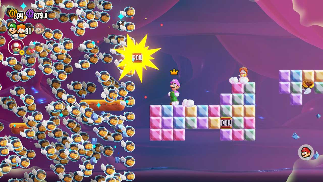 Super Mario Bros Wonder: how the Wonder Flower transformations work