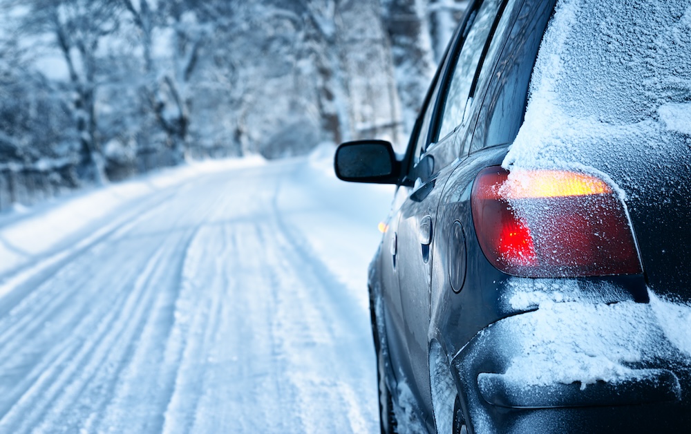 Road safety in winter.  Photo: Depositphotos