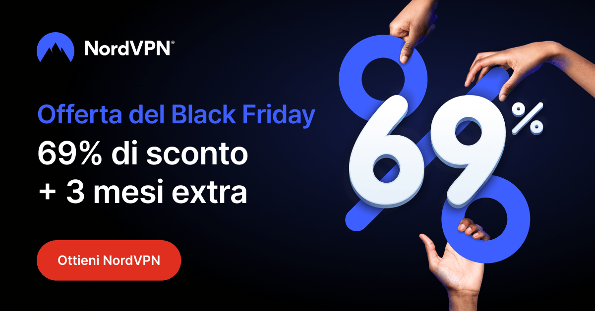 NordVPN: super promo with up to 69% discount and three months free
