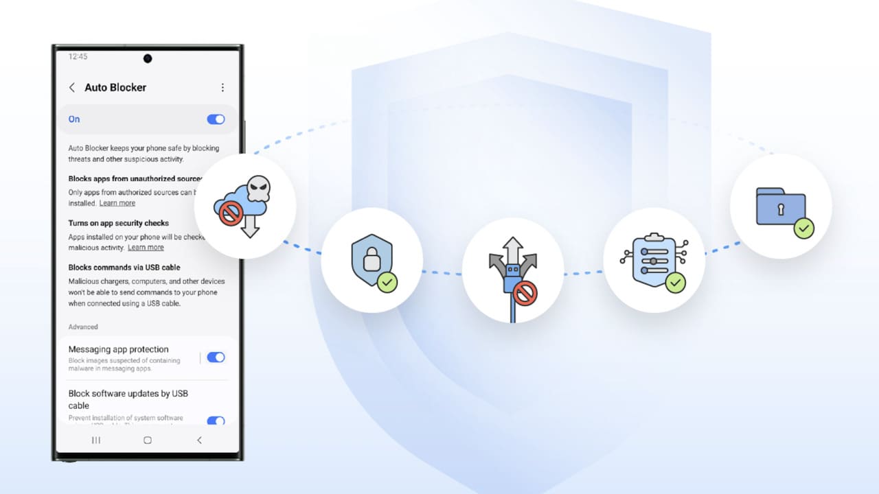 Blocco automatico: come Samsung ti aiuta a controllare la tua sicurezza mobile thumbnail