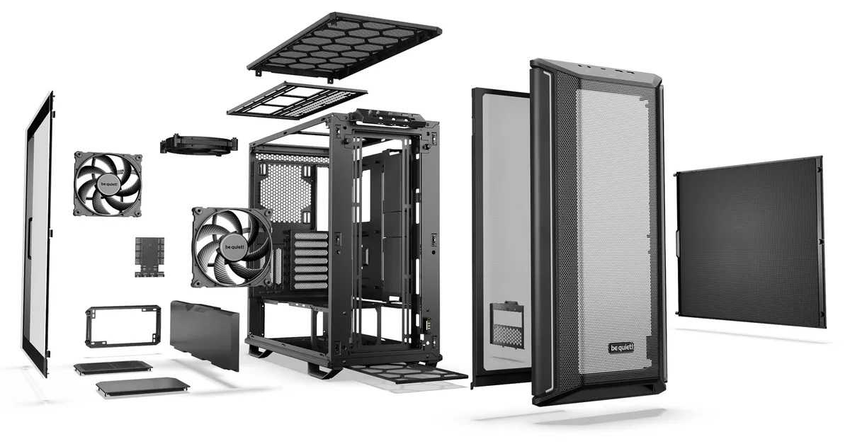 be quiet!  presents Dark Base 701: a high-airflow case with exceptional usability