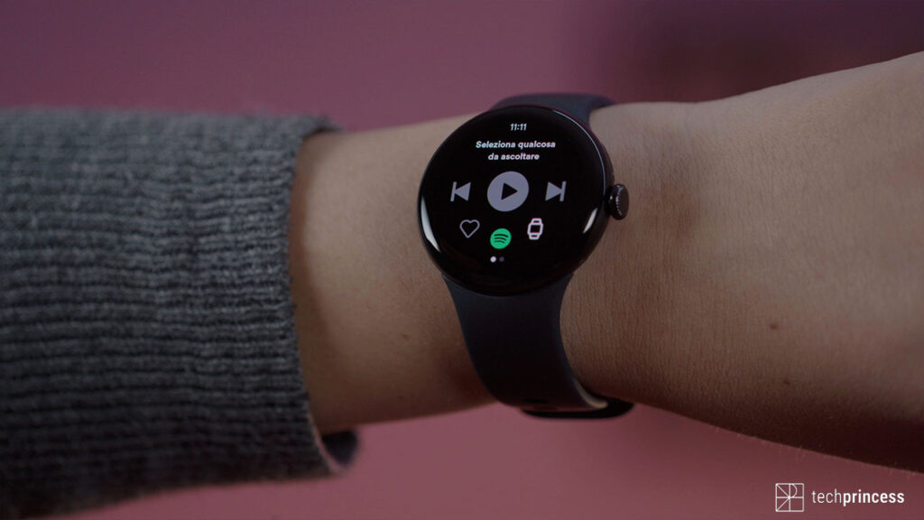 Google Pixel Watch 2 spotify