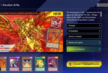 Yu-Gi-Oh! MASTER DUEL celebra il 25° anniversario con le tre carte Egyptian God thumbnail