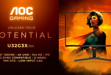 AOC GAMING presents two new 4K monitors for thumbnail gaming