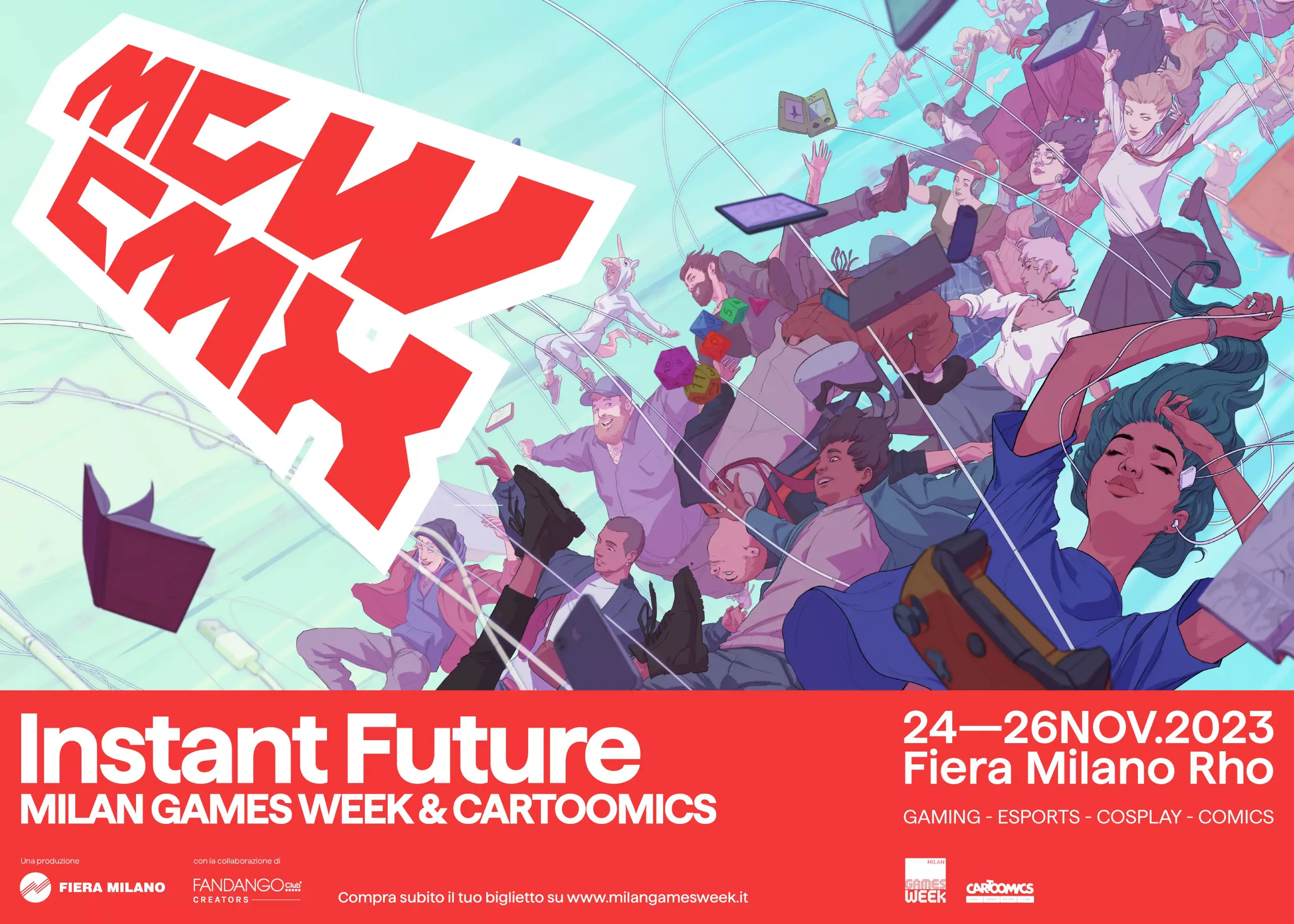 Milan Games Week & Cartoomics 2023: the 