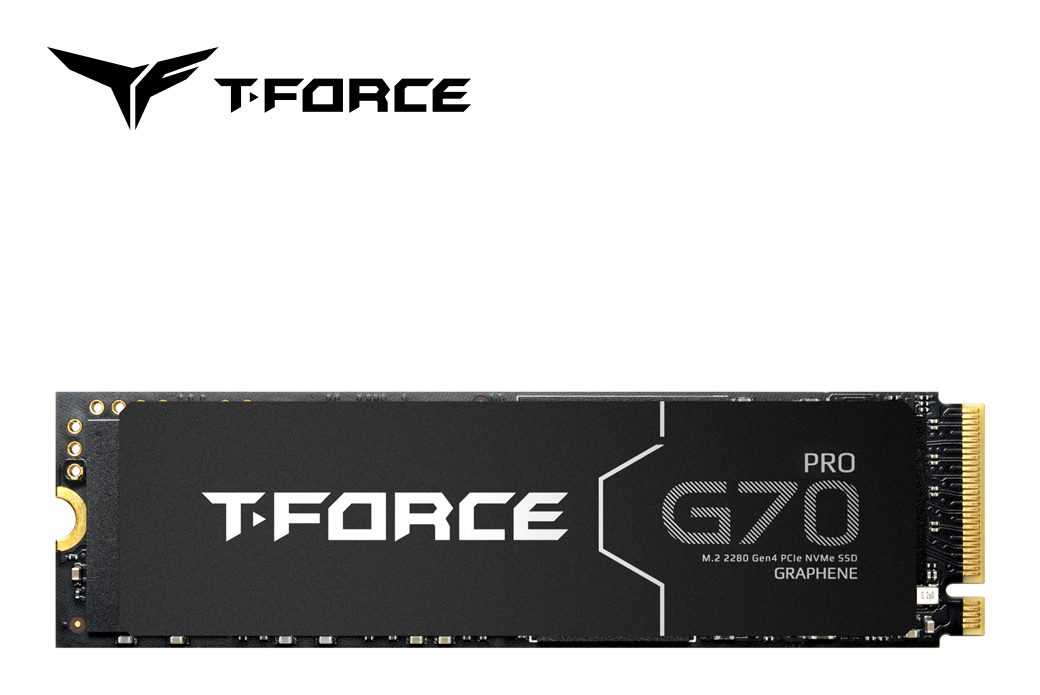 TEAMGROUP: announces the new T-FORCE G70/G70 PRO and G50/G50 PRO series