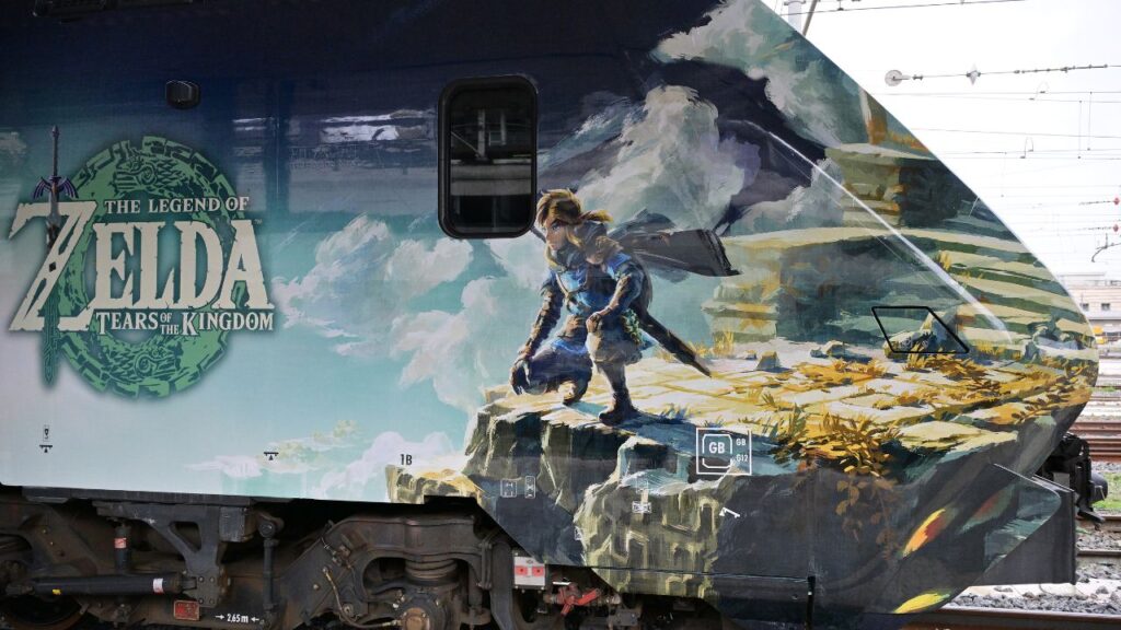 Zelda regional train Lazio Rome