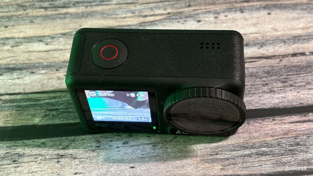 DJI Osmo Action 4 button