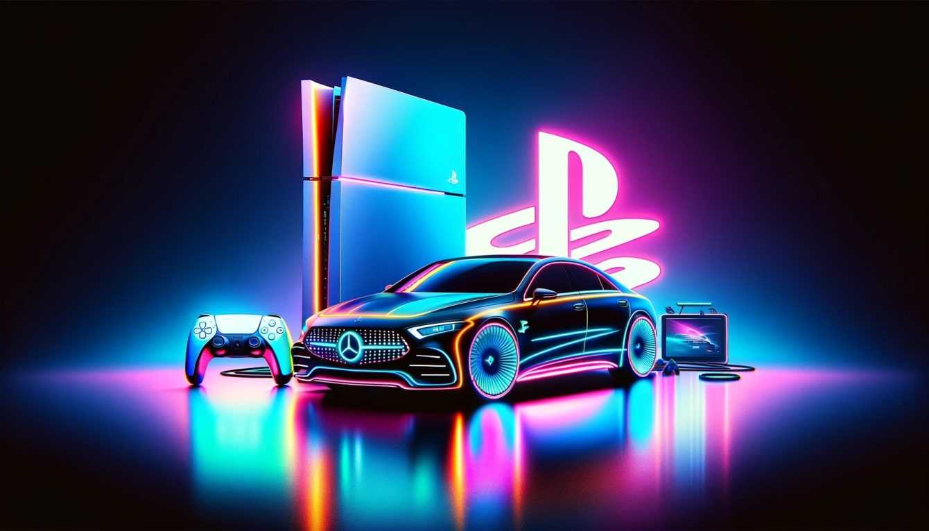 Mercedes A-Class Vibes: inspired by the PlayStation 5