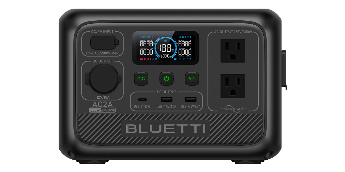 Bluetti AC2A review: compact and easy to handle