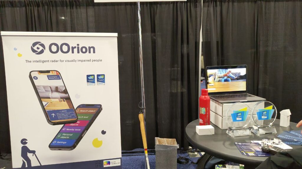 oorion app for the blind ces 2024