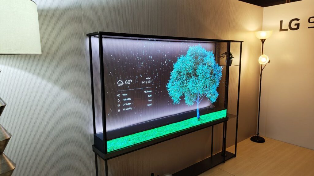 meteo lg signature oled t