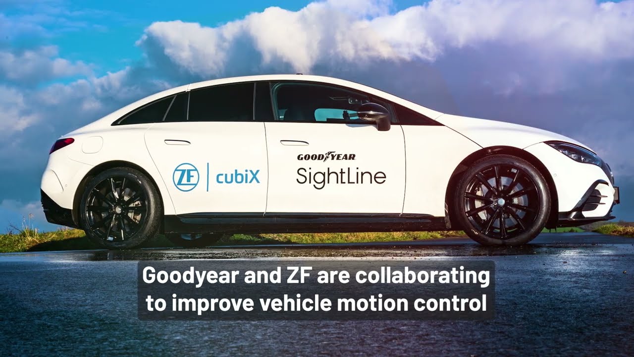 Goodyear SightLine and ZF cubiX: here are the new intelligent tyres