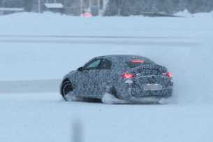 New Mercedes CLA AMG: here are the spy photos of the winter tests