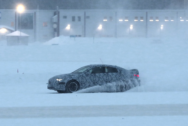 New Mercedes CLA AMG: here are the spy photos of the winter tests