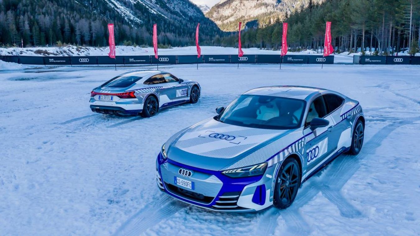 Audi RS e-tron GT ice race edition: winter exclusivity in just 99 units