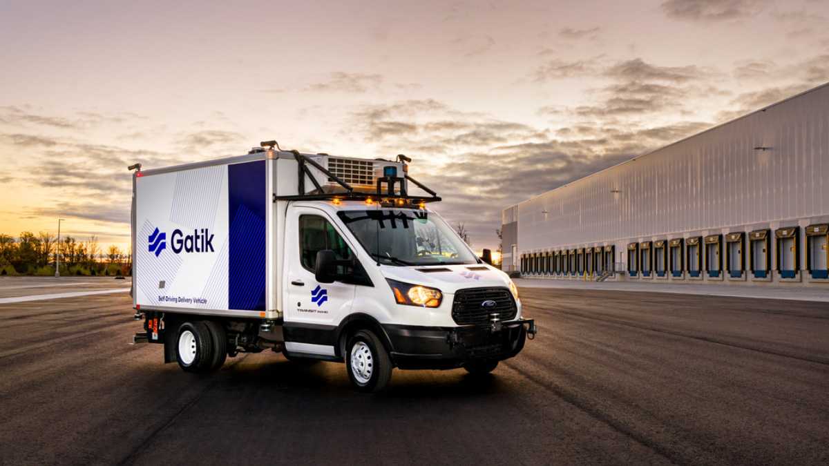 Goodyear and Gatik: the first self-driving delivery fleet