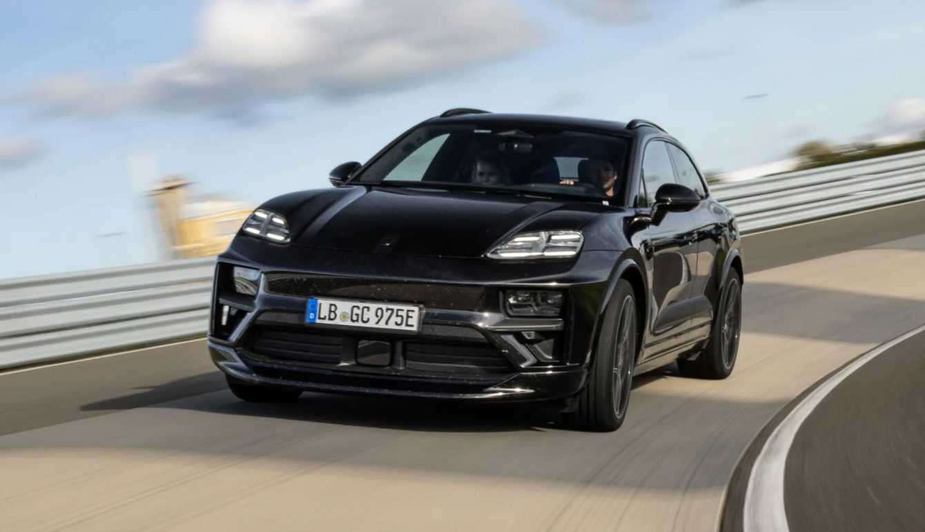 Here is the live appearance and price of the electric Porsche Macan