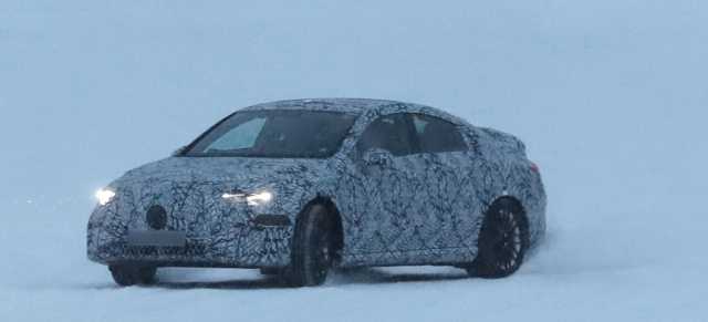 New Mercedes CLA AMG: here are the spy photos of the winter tests