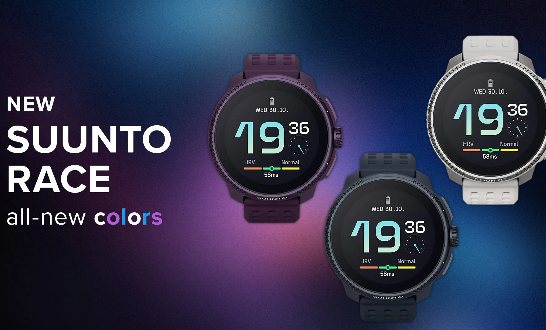 SUUNTO RACE: the new colors arrive!