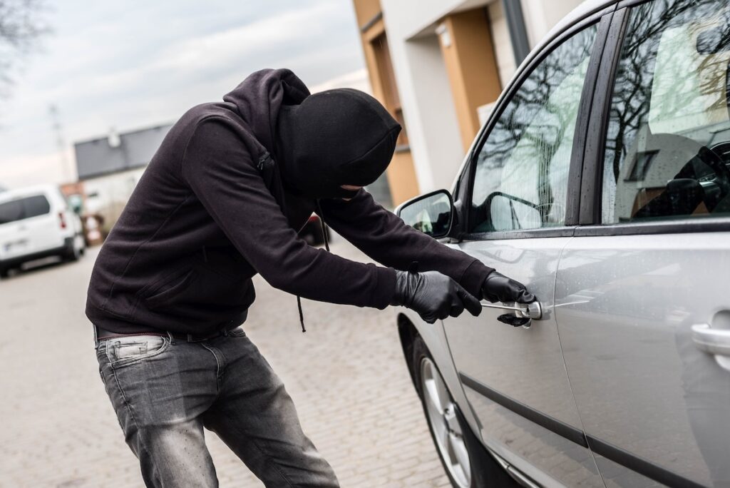 volumetric anti-theft device how it works Photo: Depositphotos