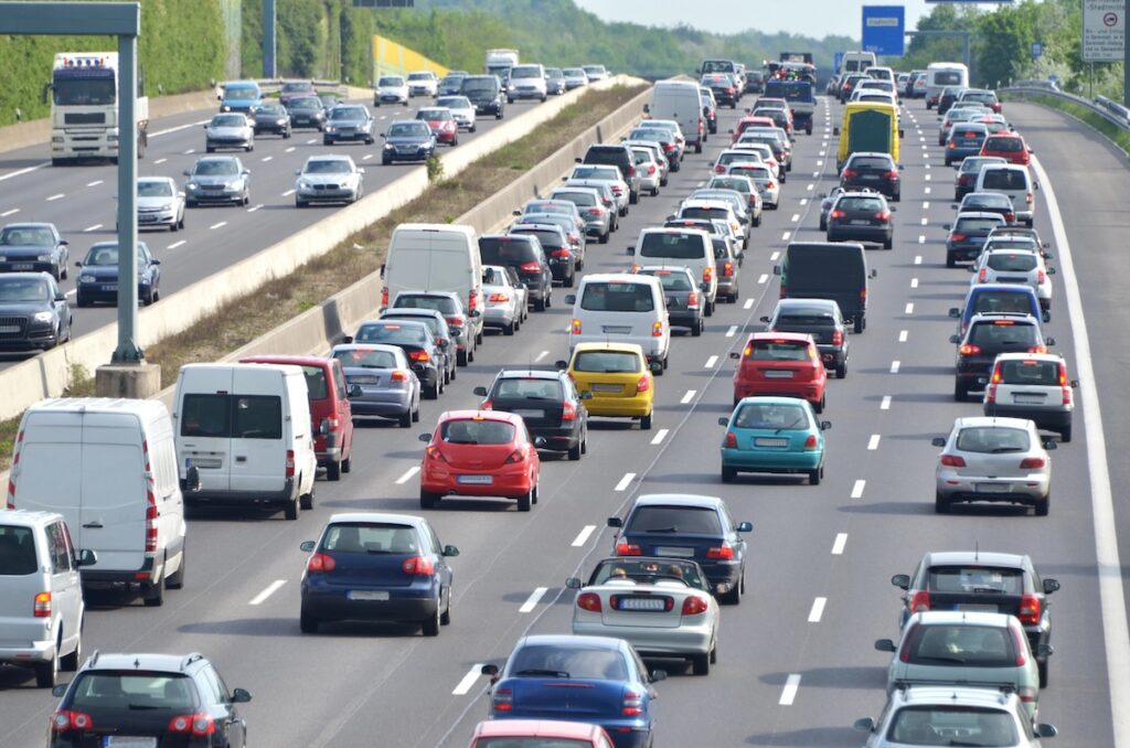 motorway ring road scooter.  Source: Depositphotos