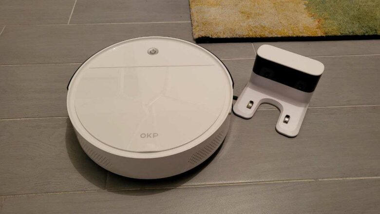 OKP Life K5 review: a silent and versatile robot vacuum cleaner!