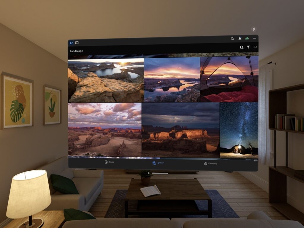 lightroom adobe in apple vision pro min