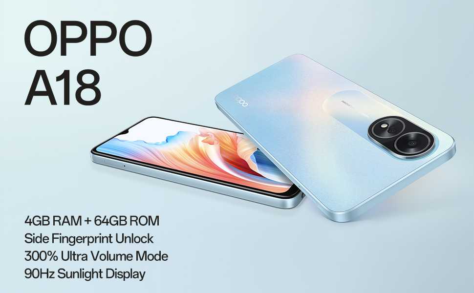 OPPO A18: official from today in Italy!