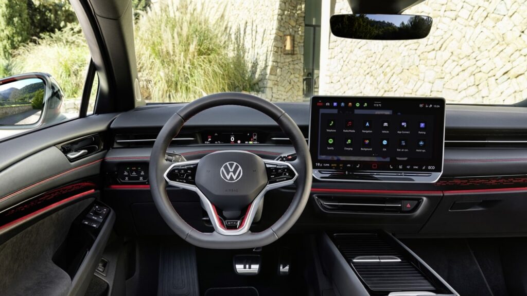 volkswagen id.7 gtx tourer interior operating system min