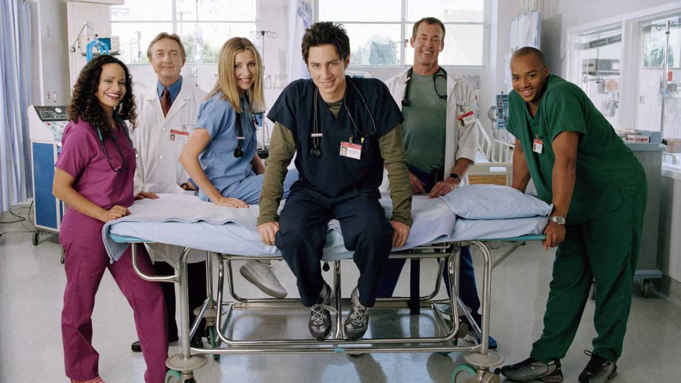 Scrubs: where to see all the seasons of the successful cult series!