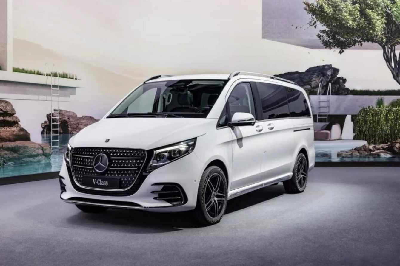 Mercedes V-Class: all the power of the luxury van