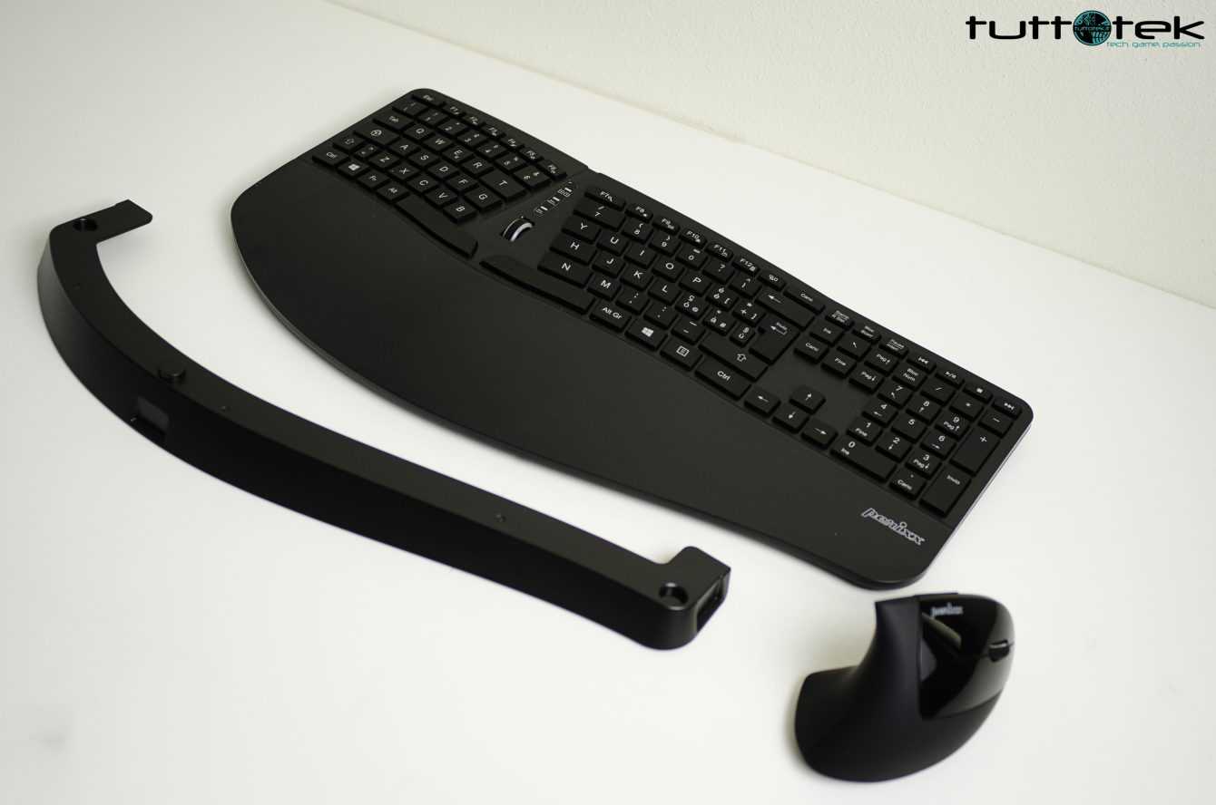 Perixx PERIDUO-605 review: ergonomic keyboard and unique vertical mouse kit!