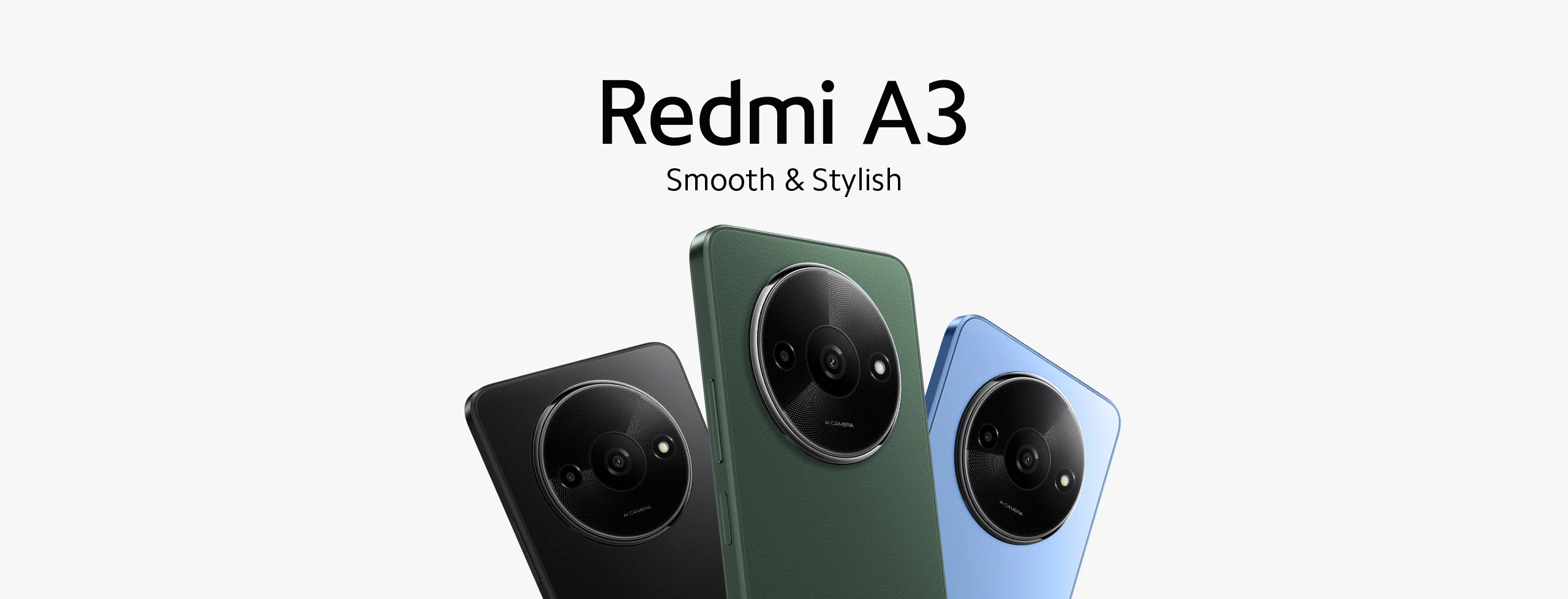 Redmi A3: in Italy with 5000mAh battery and Android 14