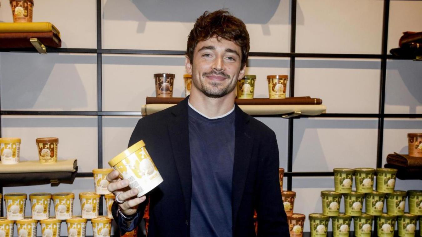 Charles Leclerc launches himself into the world of ice cream: new adventure for the Ferrari driver