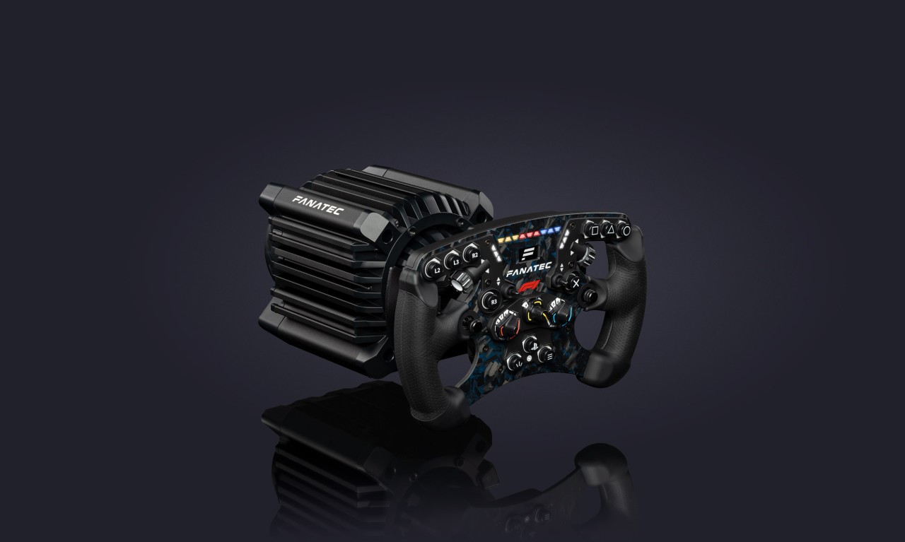 Fanatec and Formula 1 launch the ClubSport Racing Wheel F1