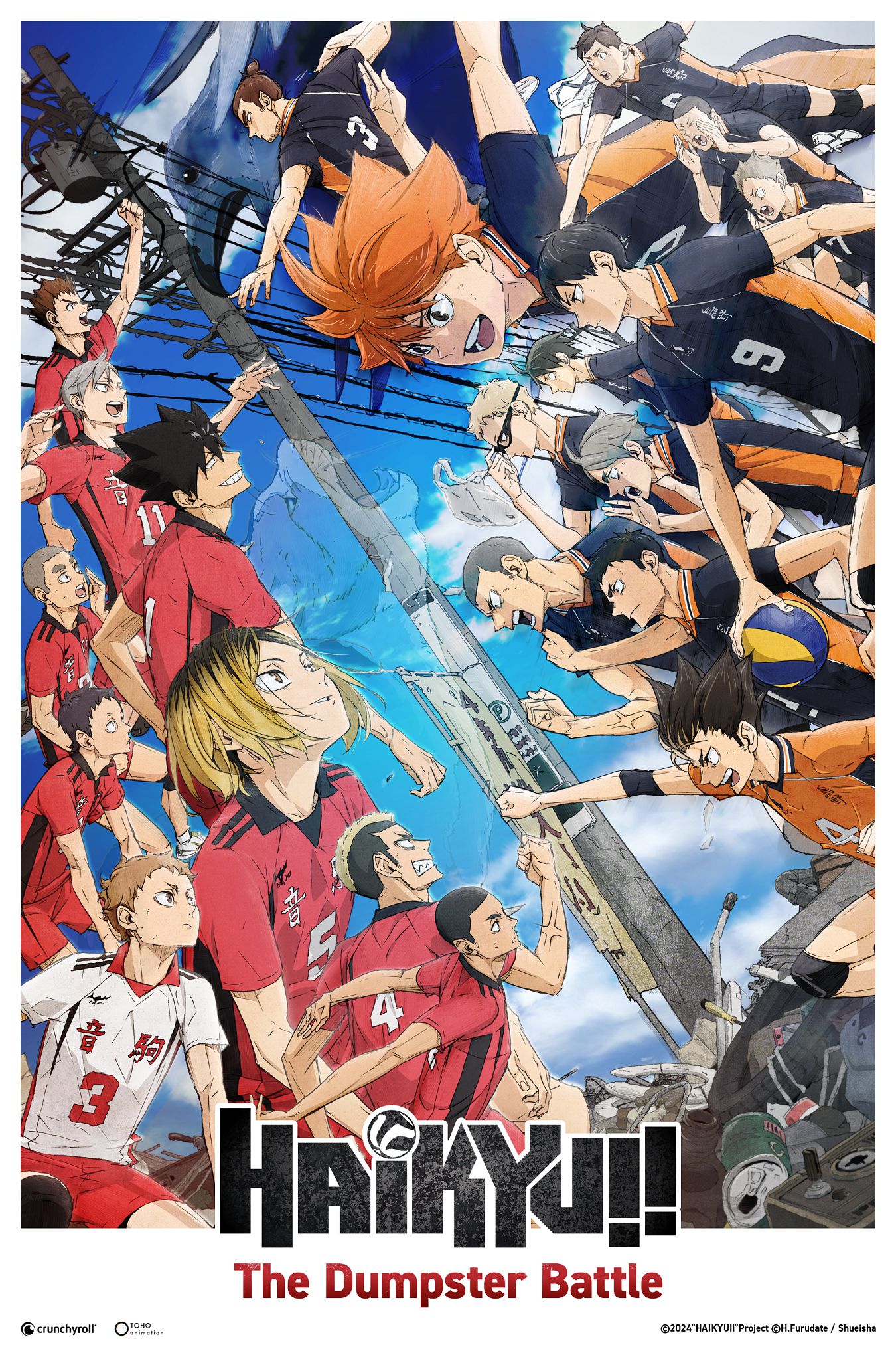 HAIKYUU The Dumpster Battle arrives at the cinema in Italy too, that's when!