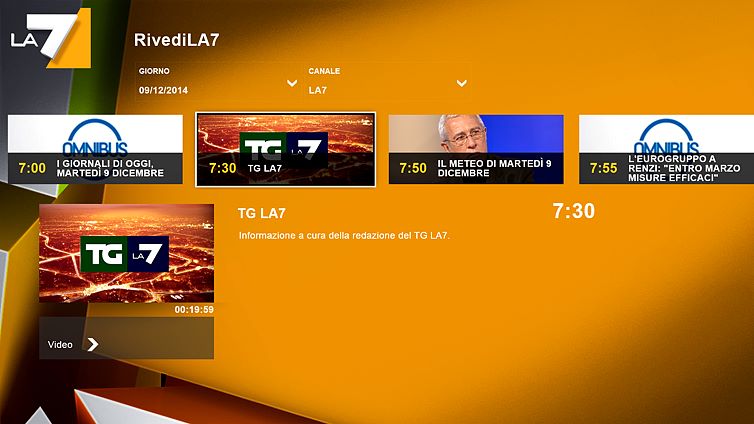 How to download videos from La7 |  April 2024