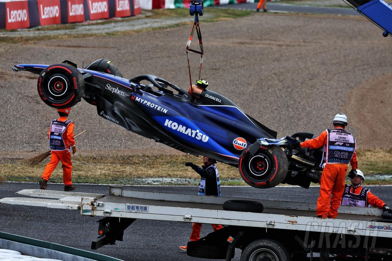 Japanese GP, Williams: the chassis nightmare continues