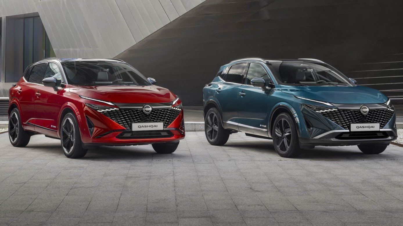 Nissan Qashqai gets a new look with the new model