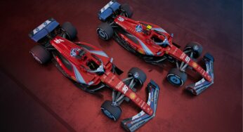 Here is the new Ferrari livery for the Miami GP