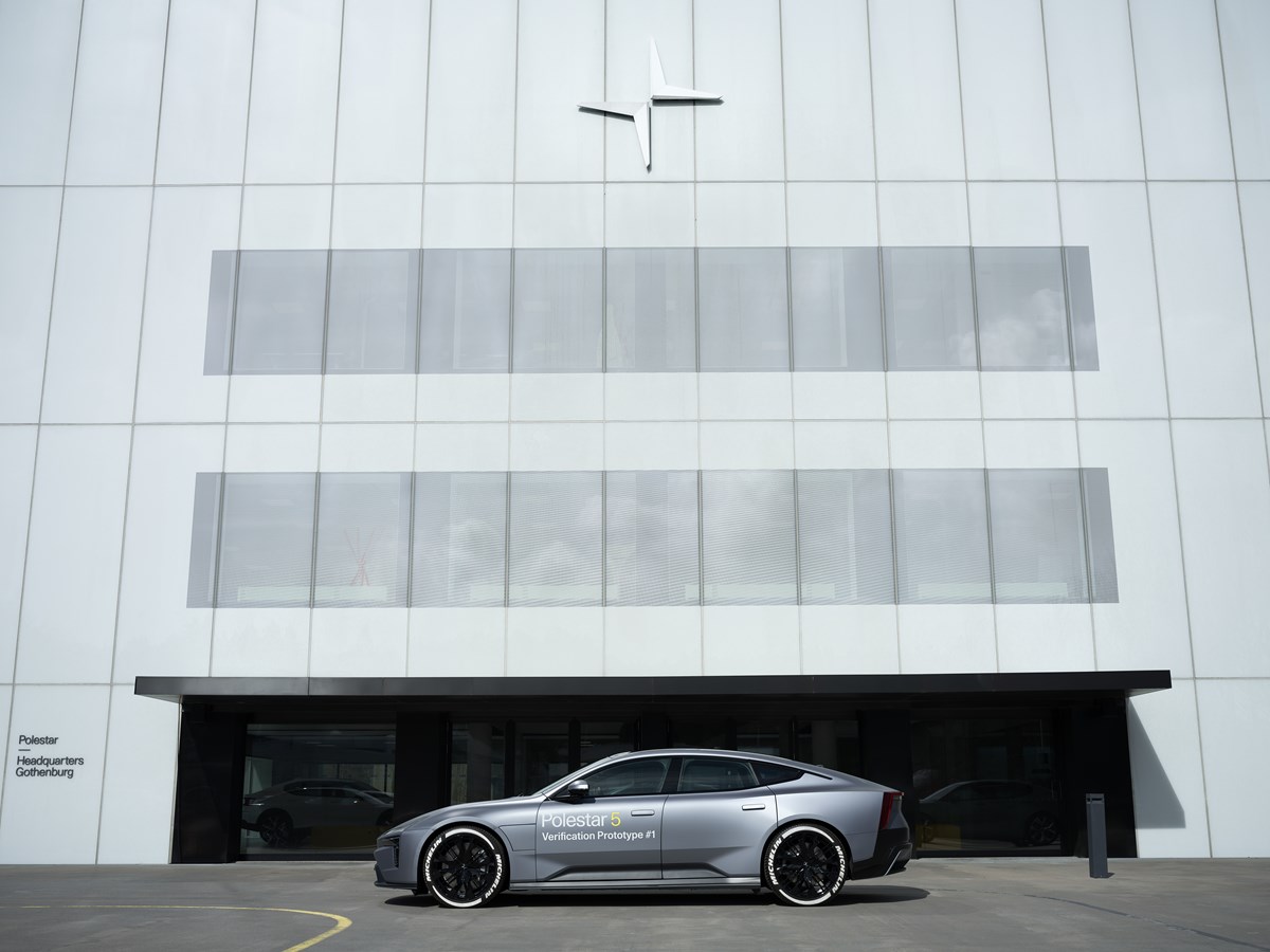 Polestar and StoreDot charge the Polestar 5 prototype from 10 to 80% in 10 minutes